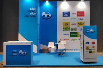 El stand de ECEC en Motortec, ‘stop’ obligatorio para impulsar la seguridad vial