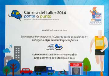 Participación en la IV Carrera del Taller Ponte a Punto