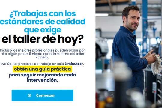 ECEC lanza una autoevaluación gratuita para que los profesionales de la mecánica comprueben si trabajan con los estándares que exige el taller actual