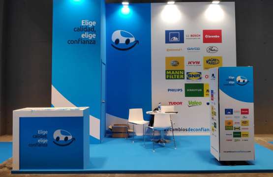 El stand de ECEC en Motortec, ‘stop’ obligatorio para impulsar la seguridad vial